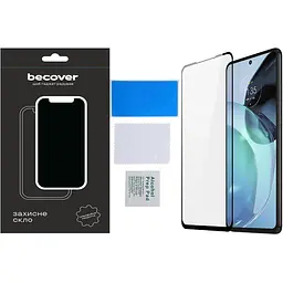 Захисне скло BeCover для Motorola Moto G72 Black (709245) - мініатюра 2