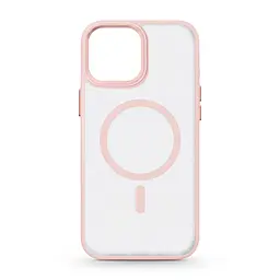 Чехол для Apple iPhone 15, Uniq MagCase, розовый, противоударный, панель-накладка с MagSafe, ударопрочный TPU+PC, с магнитом MagSafe, поддержка полноценной беспроводной зарядки, ArmorStandart (ARM75287)