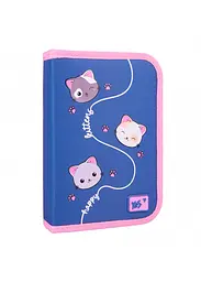 Пенал твердий YES одинарний з двома клапанми HP-04 Meow-Meow (533623)