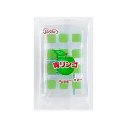 Японські жувальні цукерки Kyoushin Green Apple Mochi Candy 15г