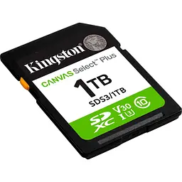 Карта пам'яті 1TB SDXC Canvas Select Plus Gen3 150 MB/s C10 UHS-I U3 V30 SDS3/1TB - мініатюра 2