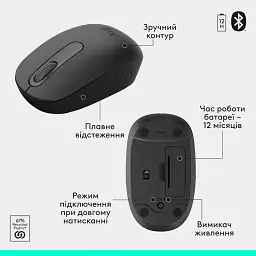 Комплект клавіатура та миша Logitech MK250 920-013823 - мініатюра 7