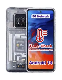 Мобільний телефон AGM X6 8/128gb phantom Transparent (1833)
