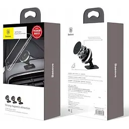 Автотримач магнітний міні Beaseus Adjustable Magnetic Phone Mount 360 градусів (SUCX140012) - мініатюра 6