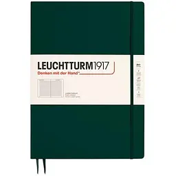 Блокнот Leuchtturm1917 Master Slim A4+ Forest Green Лінія (370273)