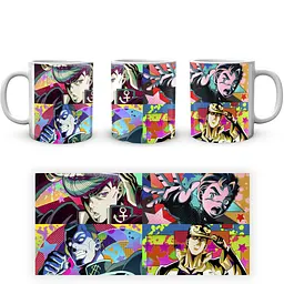 Кухоль GeekLand Неймовірні пригоди ДжоДжо JoJo's Bizarre Adventure Джотаро Окуясу Джоске Коїчі JJ 02.418 330 мл білий - мініатюра 3