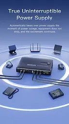 Безперебійник для роутерів UPS 36W Docreate DC1036L POE USB 3xDC (5/9/12V) без АКБ - мініатюра 10