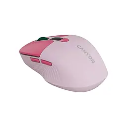 Мишка Canyon MW-26 LCD Silent Wireless/Bluetooth Pink (CNS-CMSW26P) - мініатюра 4