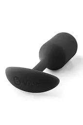 Анальна пробка B-Vibe Snug Plug 2, 10.5 см (чорний) - мініатюра 3