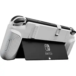 Чохол Skull & Co NeoGrip with Replaceable Ergonomic Grip Protective Case для Nintendo Switch/Switch OLED White [118238] - мініатюра 3