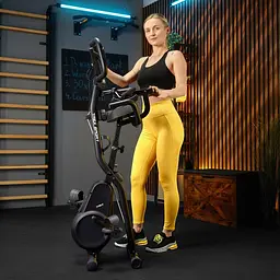 Велотренажер складаний Trex Sport TX-390XB TRIBER магнітний чорний - мініатюра 4