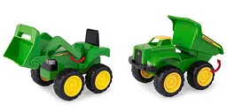 Іграшки для пісочниці 4M John Deere Kids 35874 Трактор та самоскид Набір для гри в піску - мініатюра 2
