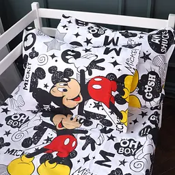 Наволочка MirSon Kids Time бязь MickeyPop 70x70 см різнобарвна (2200011704739)