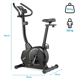 Велотренажер Gymtek XB1500 магнітний золотий - мініатюра 18