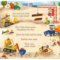 Five Little Trains. A Nursery Rhyme Counting Book for Toddlers 3 - Камілла Рейд