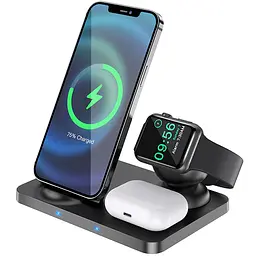 БЗП Hoco CW33 Ultra Charge 3in1 Чорний - мініатюра 2