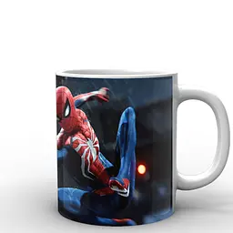 Кухоль GeekLand Людина-Павук Spider-Man павутина SM.02.029 330 мл білий - мініатюра 3