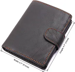 Чоловічий шкіряний гаманець Vintage 9,5х14 см acs0015342 - мініатюра 10