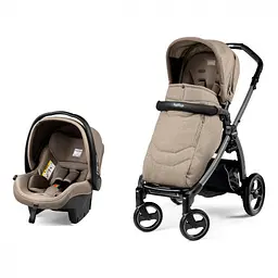 Коляска 3 в 1 Peg-Perego Book Plus Pop Up Cream, кремовий (PACK03-00000000005) - мініатюра 6