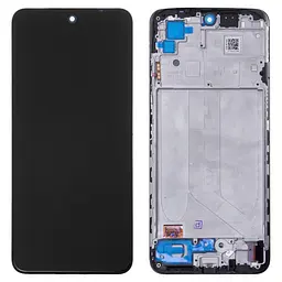 Дисплей для Xiaomi Redmi Note 10S, чорний, з рамкою, High, (OLED)