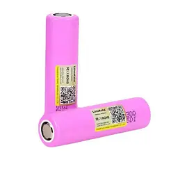Акумулятор високострумовий LiitoKala Li-ion 18650 Батарейки для техніки 3000 mAh 3,7V 20A Рожевий - мініатюра 2