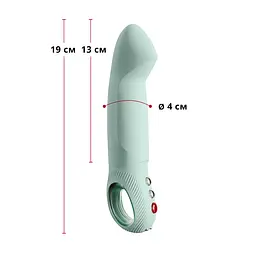 Пульсатор для точки G Fun Factory STRONIC G FORTE sage green, 8 режимів, суперпотужний - мініатюра 2