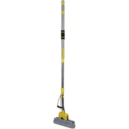 Швабра Eco Fabric PVA-насадка 27 см ручка телескоп 95-126 см 2 віджими (EF-2708) - мініатюра 3