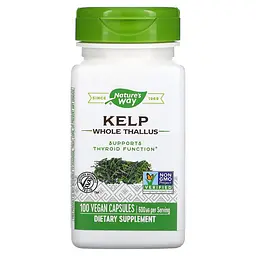 Вітаміни та мінерали Nature's Way Kelp 100 вегакапсул