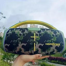 Портативна Bluetooth-колонка Hopestar H61 Army Зелений - мініатюра 2