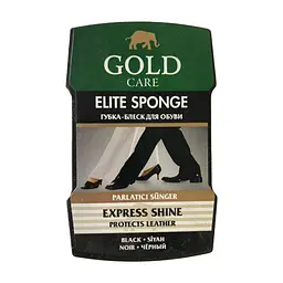 Губка для взуття GoldCare Elite Sponge Блиск Чорна (8697704014000)