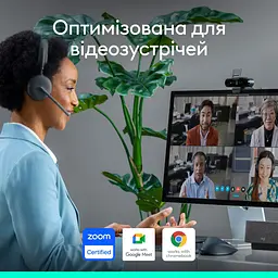Веб-камера Logitech Brio 4K Graphite (960-001718) - мініатюра 6