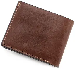Чоловічий шкіряний портмоне GRANDE PELLE 11х9х2 см acs0024464 - мініатюра 3