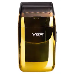 Електробритва-шейвер акумуляторна VGR V-399 для сухого гоління, золотистий VGR HP-V-399