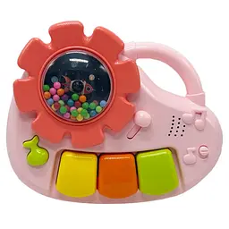 Дитяча музична іграшка "Орган" Bambi 8876-1B(Pink) світлові та звукові ефекти