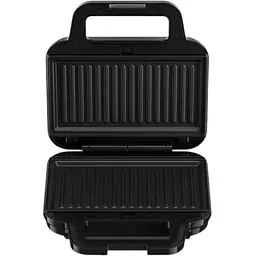 Мультимейкер Tefal UltraCompact 3в1 700 Вт тефлон 3 пластини корпус метал/пластик чорно-сірий (SW383D10) - мініатюра 4