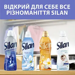 Кондиціонер для білизни Silan Прохолодна свіжість 1.1 л - мініатюра 9