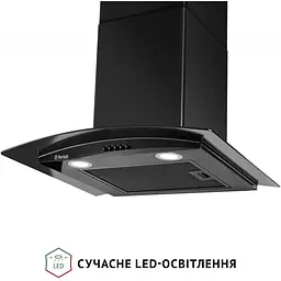 Витяжка Perfelli Grassi 6HMB Nero - мініатюра 4