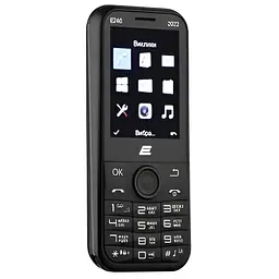 Кнопковий телефон 2Е E240 (2022) Dl Sim чорний - мініатюра 3
