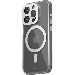 Чохол-накладка Moshi iGlaze Slim Hardshell Case Luna Silver для iPhone 15 Pro (99MO231003) - мініатюра 2