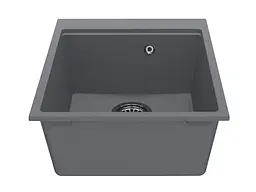 Кухонна мийка Miraggio LAGOON 420 gray (0002218) Граніт, Під стільницю/Врізна, Сірий - мініатюра 4