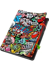 Чохол-книжка BeCover Smart Case для Lenovo Tab K11 Plus TB-352F 11.45" Graffiti (711856) - мініатюра 4