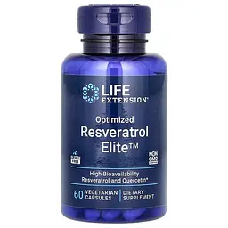 Амінокислота Resveratrol Elite, 30 вегакапсул Life Extension vit0003861