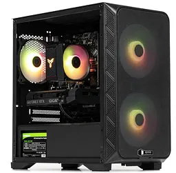 Корпус QUBE FLOW Black (FLOW_FBNU3) Без БП - мініатюра 2