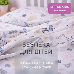 Дитяча постільна білизна MIRSON LITTLE KIDS фланель Dino 110х160см (2200012800843) - мініатюра 5