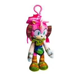 М'яка іграшка Sonic Prime на кліпсі Емі 15 см плюш різнобарвний
