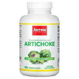 Трави Jarrow Formulas Артишок, Artichoke, 180 вегетаріанських капсул (JRW14062)