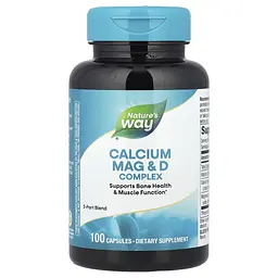 Комплекс із Кальцієм, Магнієм та D-3 Calcium-Magnesium-Vitamin D - 100 капсул