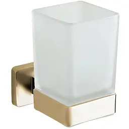 Стакан для зубних щіток VBI Mars brushed gold VBI-040104BG, Золотий