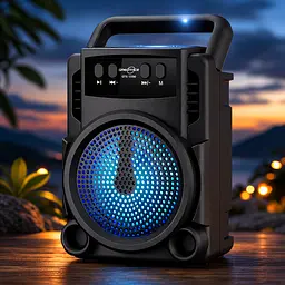 Бездротова портативна колонка GTS-1360 Dual 3" - мініатюра 2