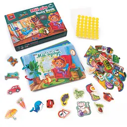 Розвиваюча гра Vladi Toys з липучками. Бізі бук. Мій дім (VT1310-08) - мініатюра 3